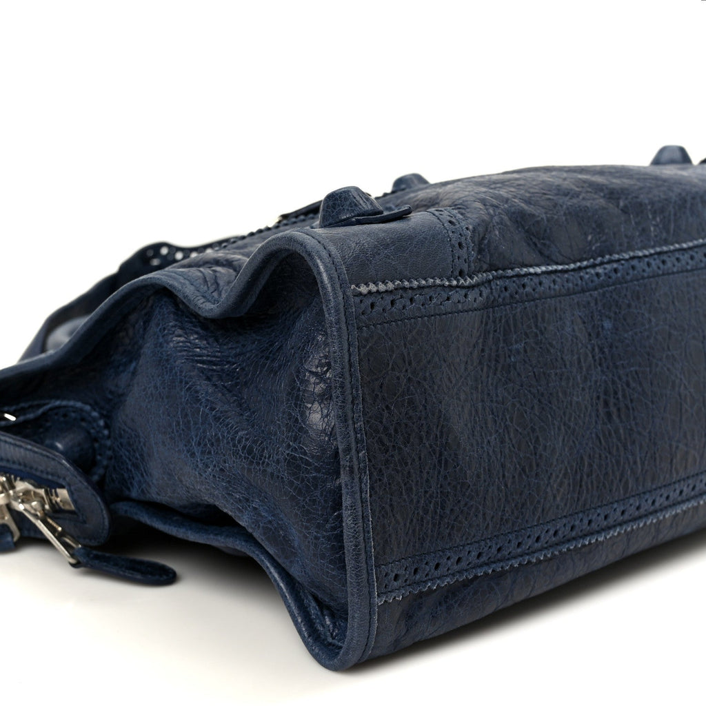 Agneau Giant Brogues Hardware City Bleu Roi
