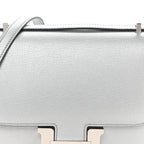 Metallic Chevre Chamkilight Constance 18 Argent