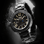 U-Boat Sommerso DLC Diver Men’s Black Watch