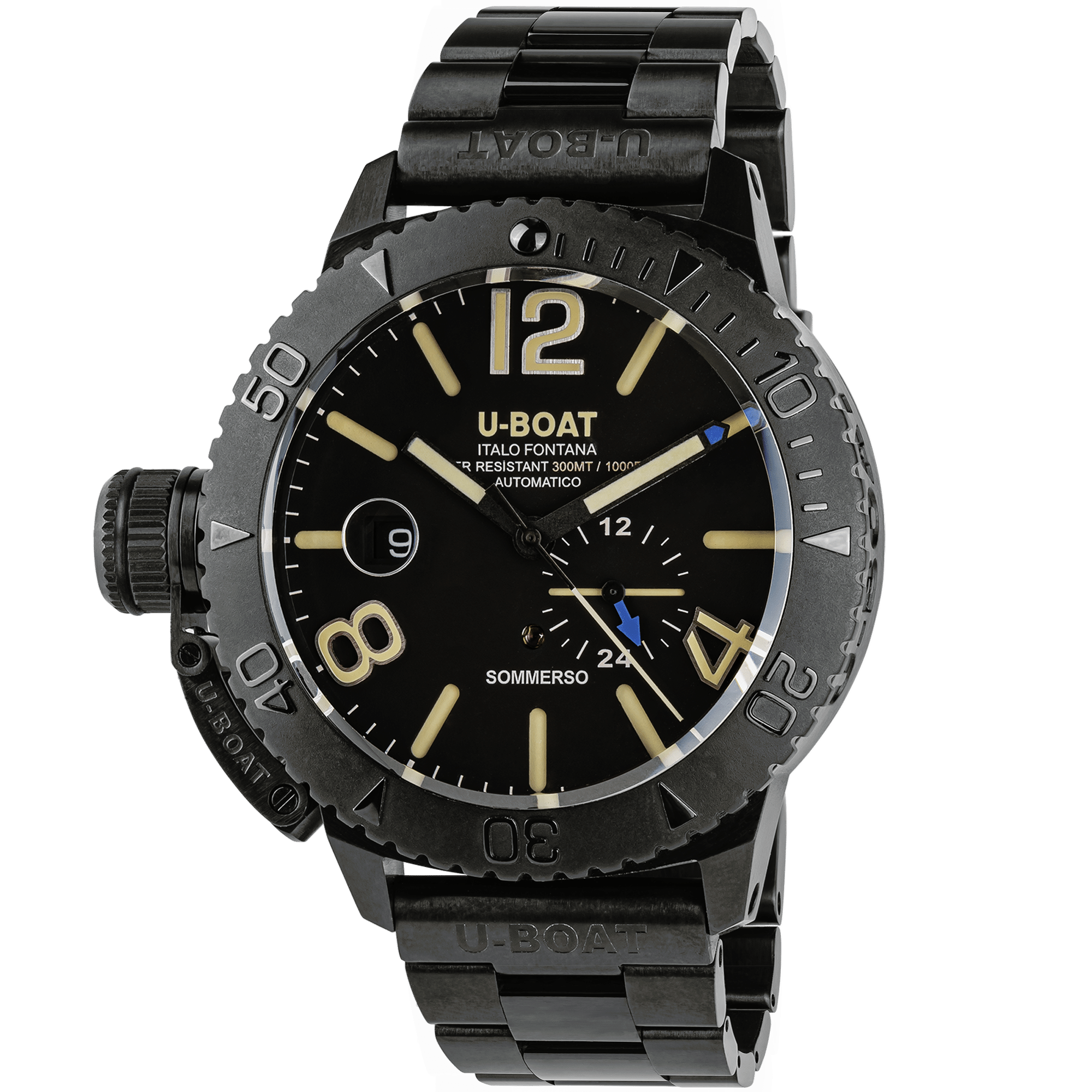 U-Boat Sommerso DLC Diver Men’s Black Watch