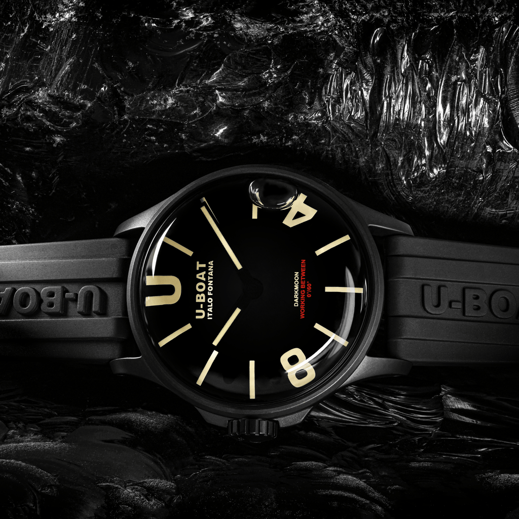 U-Boat Watch Darkmoon 40 Black BE
