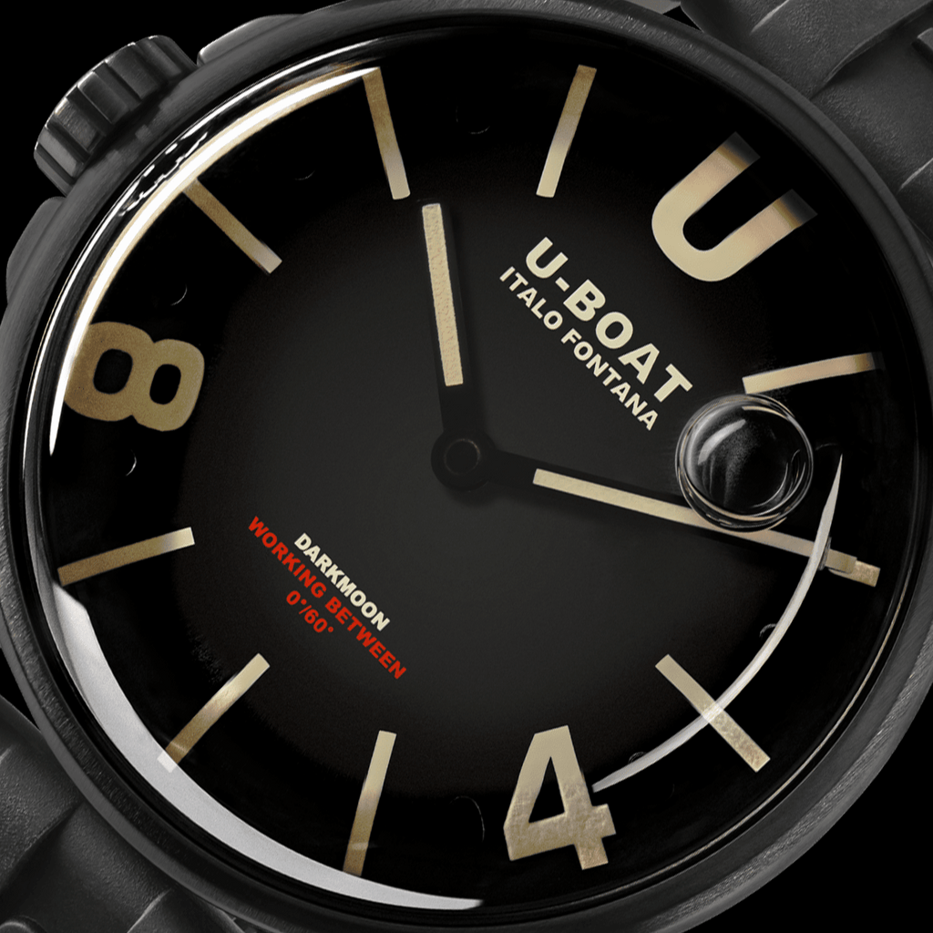 U-Boat Watch Darkmoon 40 Black BE
