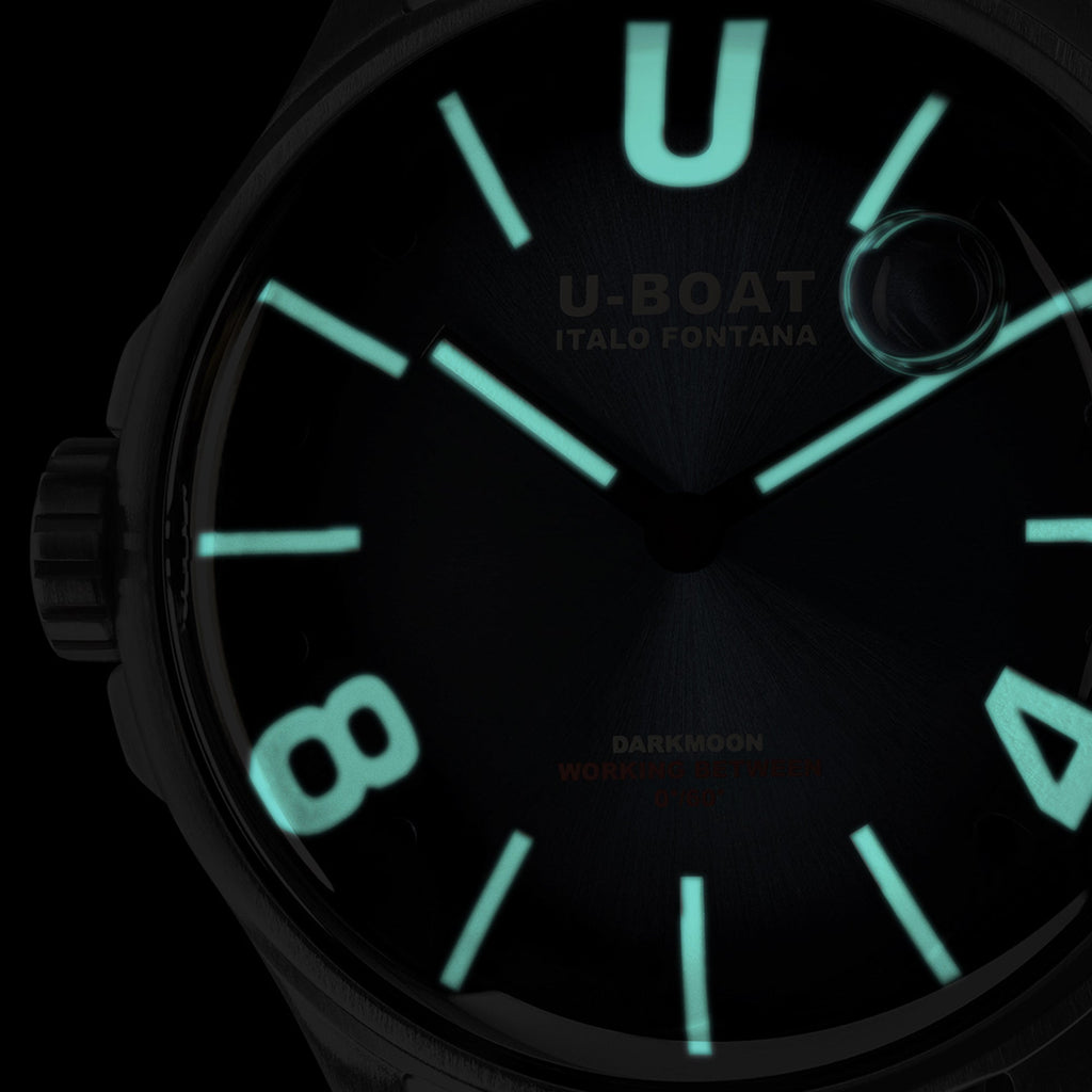 U-Boat Watch Darkmoon 40 Blue Soleil Steel