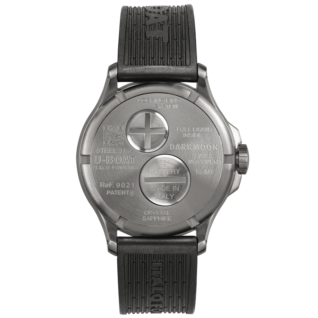 U-Boat Watch Darkmoon 40 Blue Soleil Steel