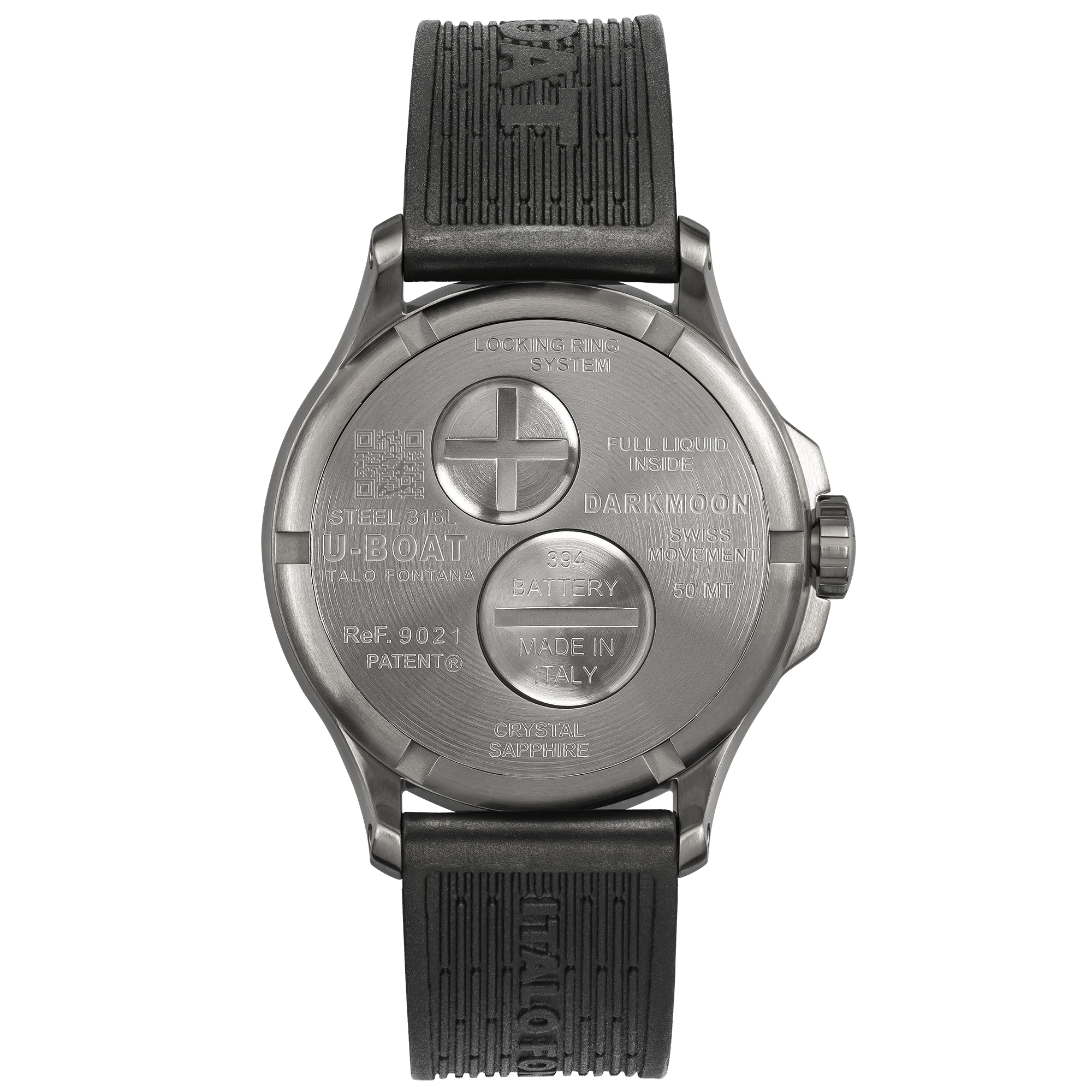 U-Boat Watch Darkmoon 40 Blue Soleil Steel