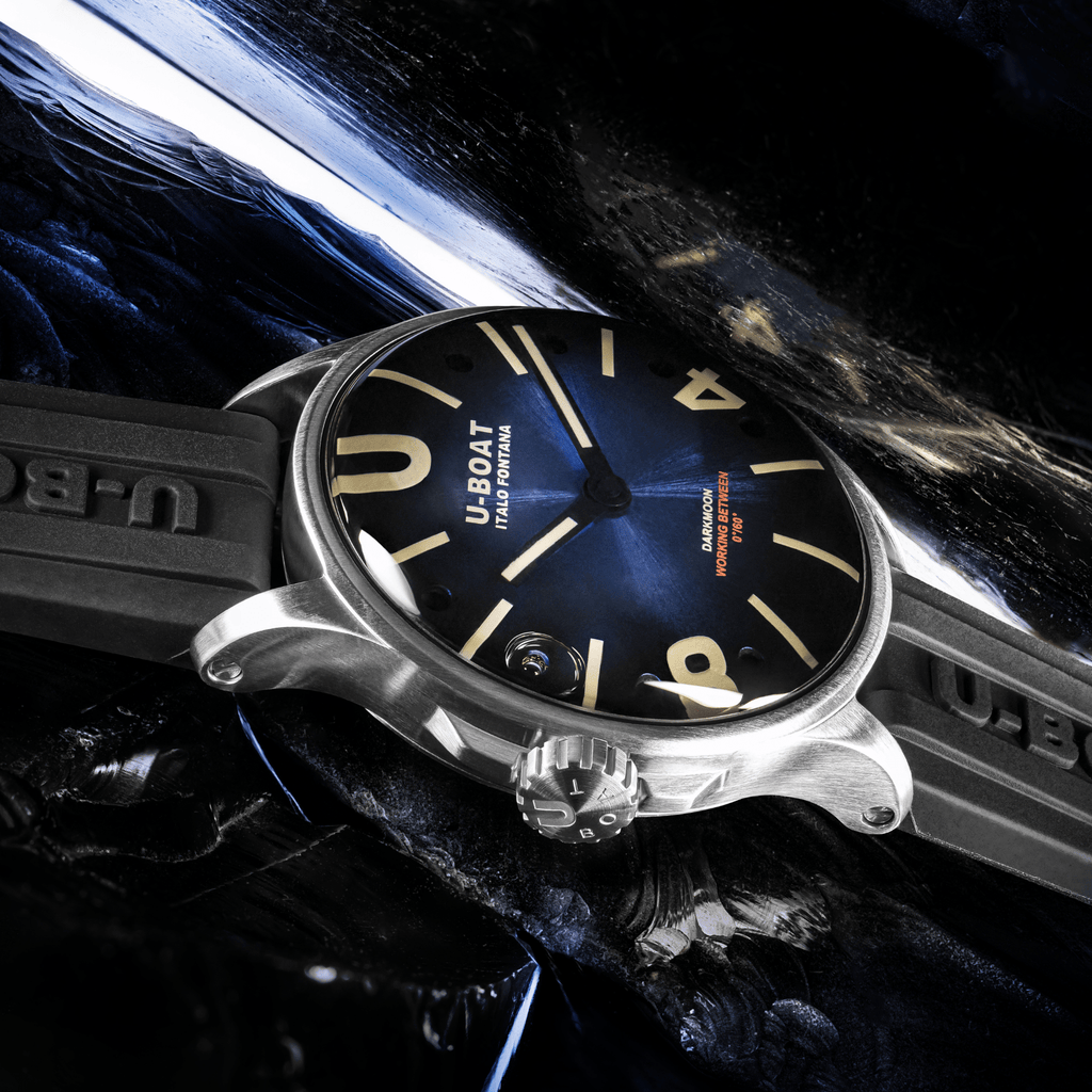 U-Boat Watch Darkmoon 40 Blue Soleil Steel