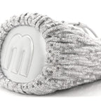 Paillettes Mate Bucket Bag Argento