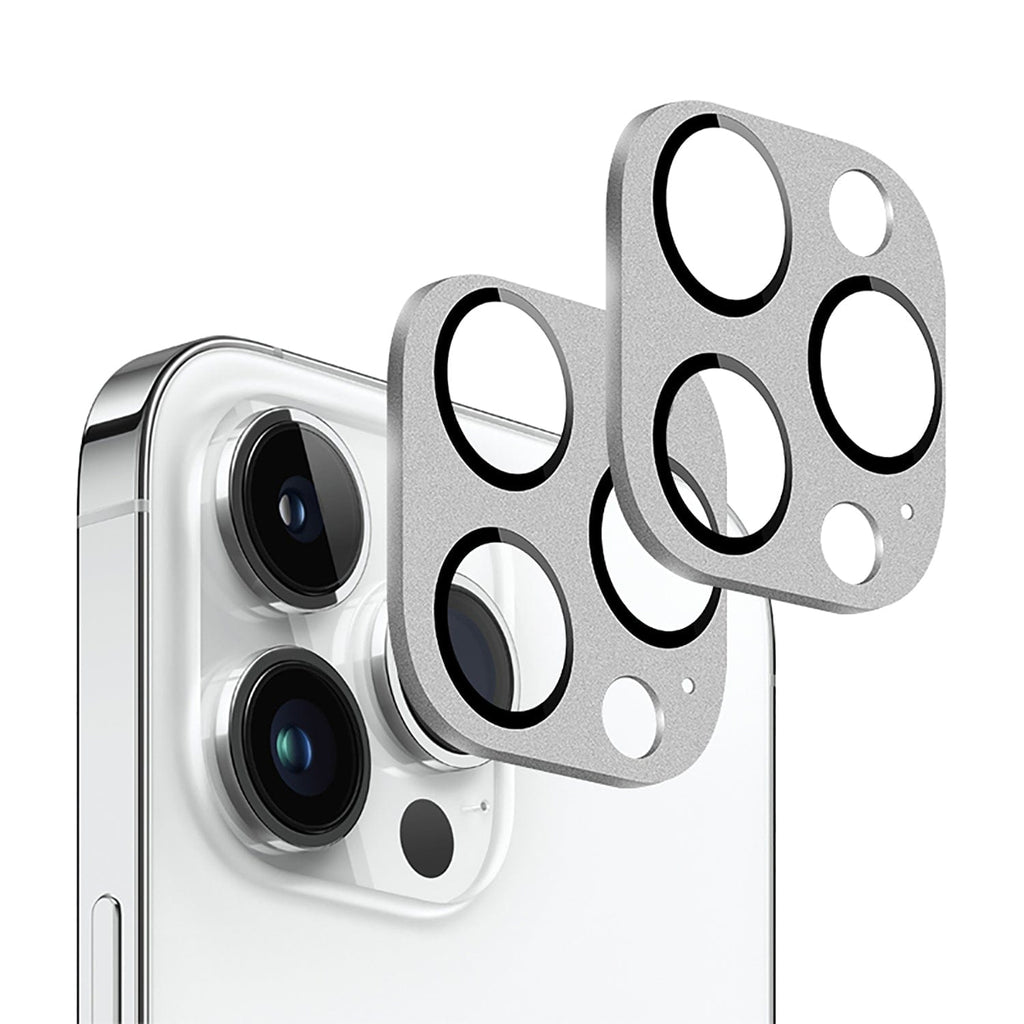 SAHARA - ZeroDamage HD Flexible Glass Camera Lens Protector (2-Pack) - iPhone 14 Pro and Pro Max