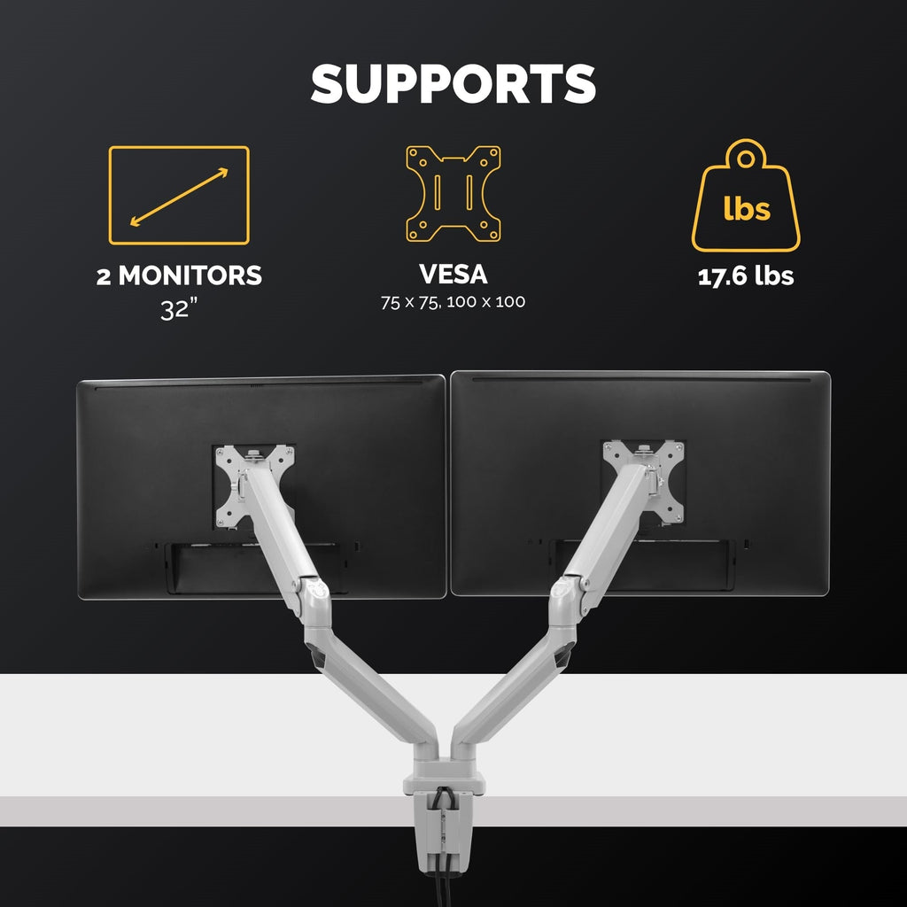 Platinum Series Dual Monitor Arm