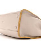Vitello Seta Burro Medium Peekaboo Iconic Satchel Grigio Polvere Mattone