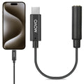 Movo F 3.5mm TRRS Mic to USB-C Connector Dongle