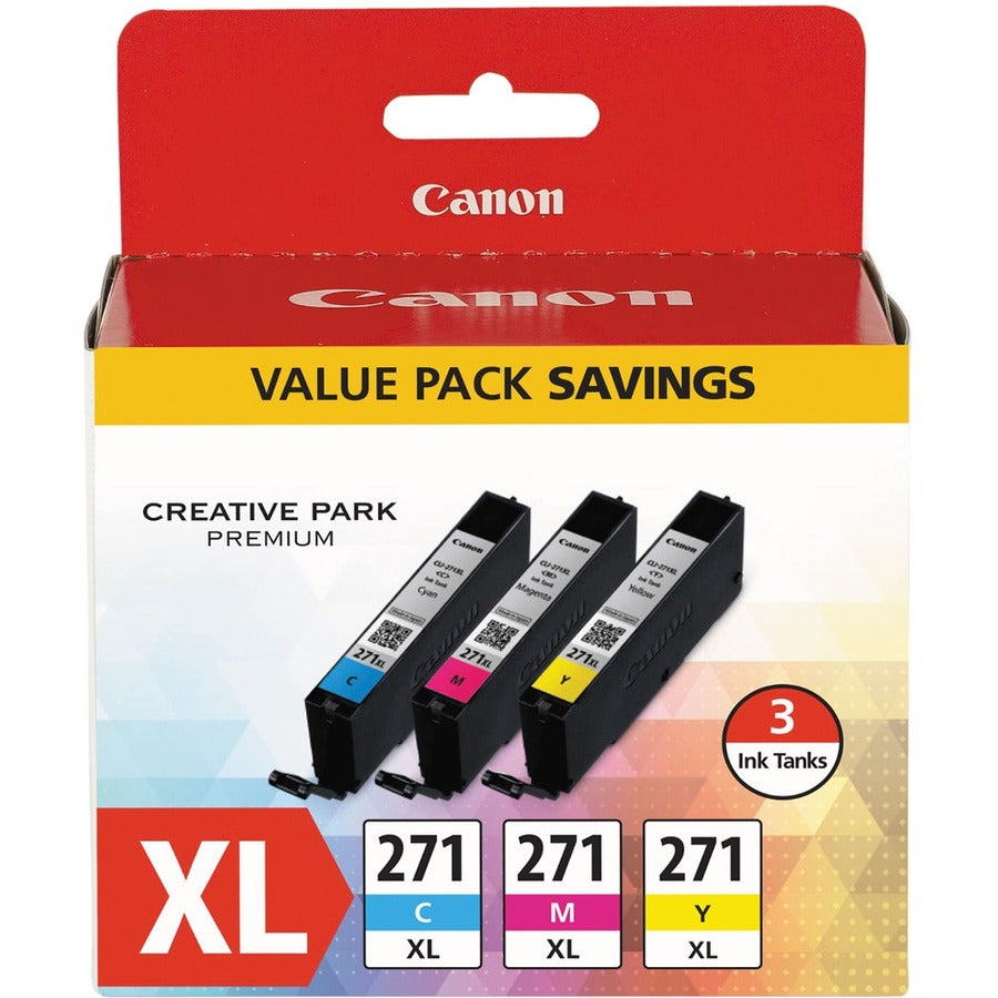 Canon CLI-271XL 3-Pack High-Yield