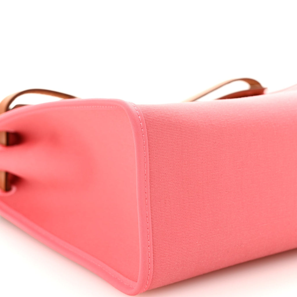 Vache Hunter Toile Herbag Zip 31 PM Rose Azalee Natural