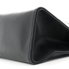 Vegan Leather Small Shopping Bag Black