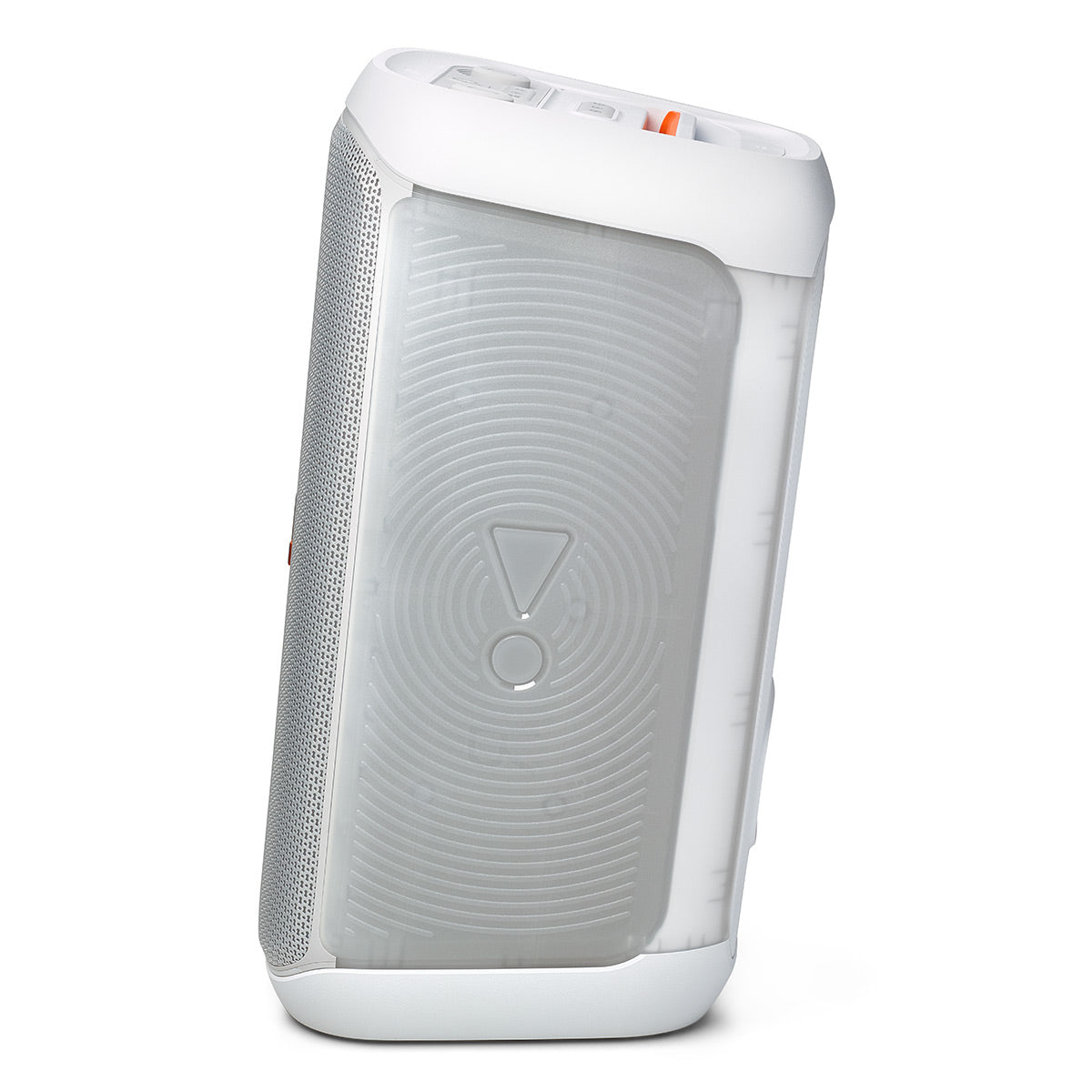 JBL PartyBox Club 120 Portable Party Speaker with gSport Cargo Sleeve (White)