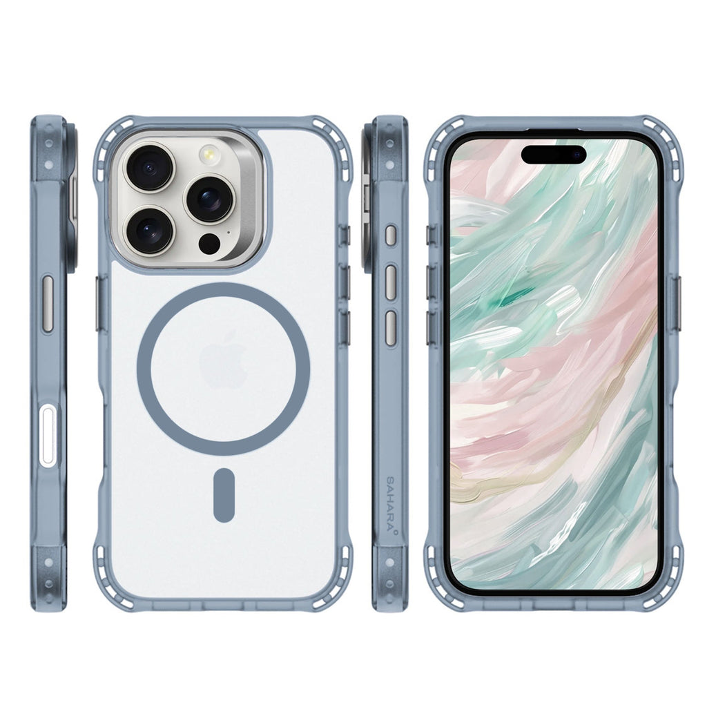 SAHARA - Venture Series Clear Rebound Case with Kickstand - Apple iPhone 16 Pro