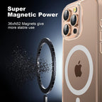 Entronix Bundle Compatible with iPhone 16 Pro Max - [Magnetic] Clear Case, 1 Clear Screen Protector & 1 Camera Lens Protectors