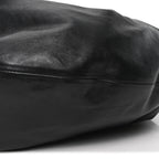 Vintage Calfskin Extra Large Olivia Hobo Black