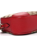 Monogram Mini Bree Messenger Bag Red