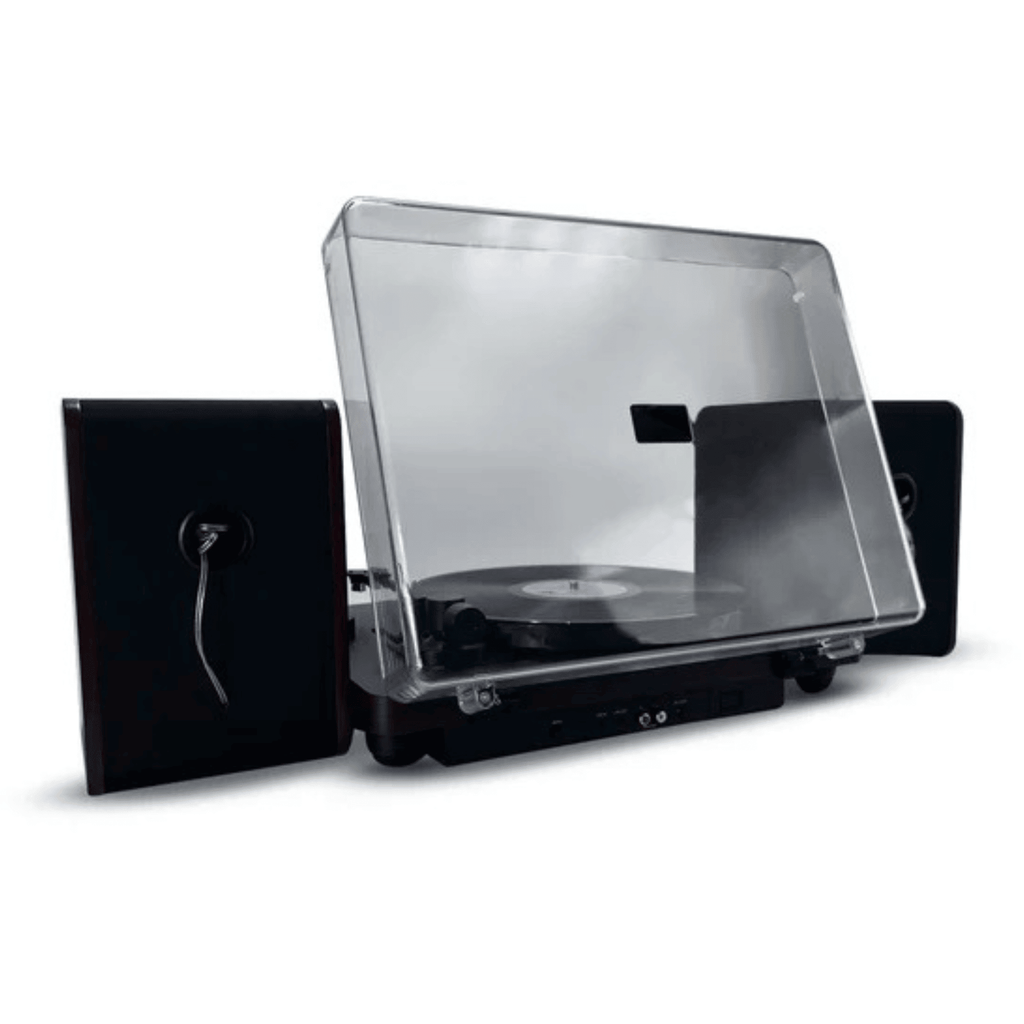 Lincoln Record Player with Stereo Speakers