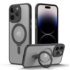 SAHARA - Venture Series Clear Back Kickstand Case - iPhone 15 Pro Max