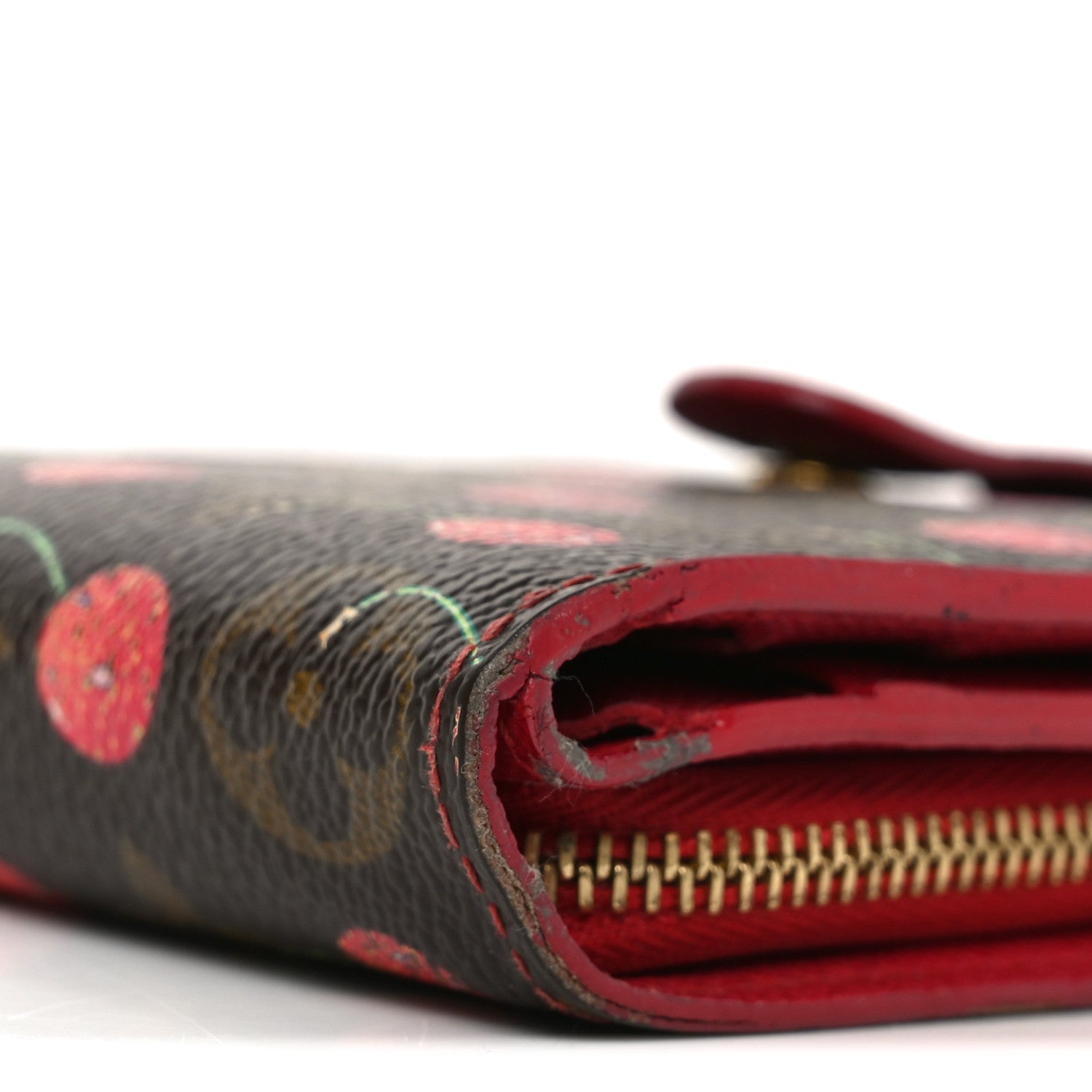 Monogram Cerises Compact Zippe Wallet