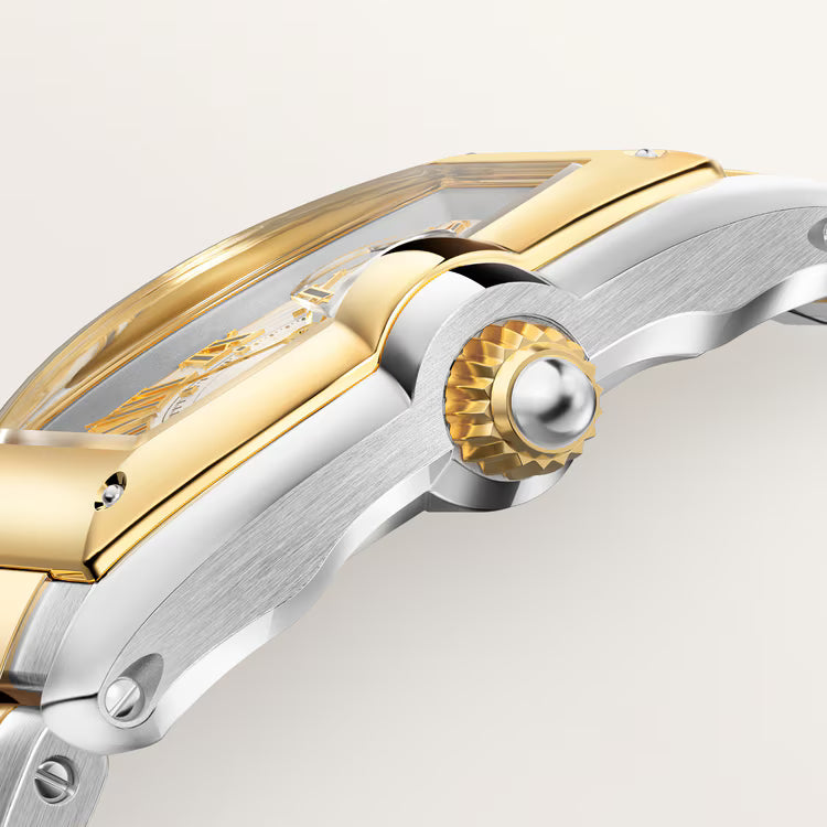 Roadster Large Model | 39mm, Two-Tone Stainless Steel & 18K Yellow Gold, White Dial