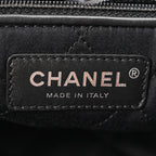 Tweed Patchwork Quilted Small Chanel 22 Black Pink White