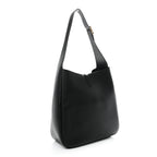 Supple Calfskin Large Le 5 A 7 Soft Hobo Black