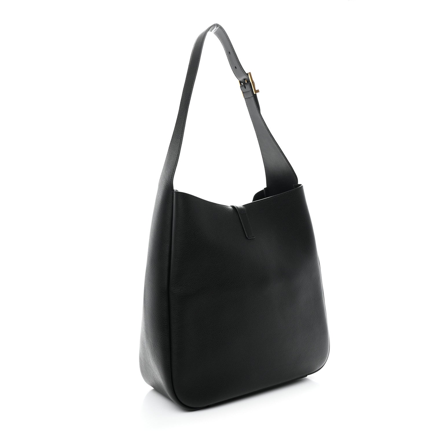 Supple Calfskin Large Le 5 A 7 Soft Hobo Black