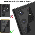 SAHARA - ZeroDamage Camera Lens Protector (2-Pack) - Samsung Galaxy S22 Ultra