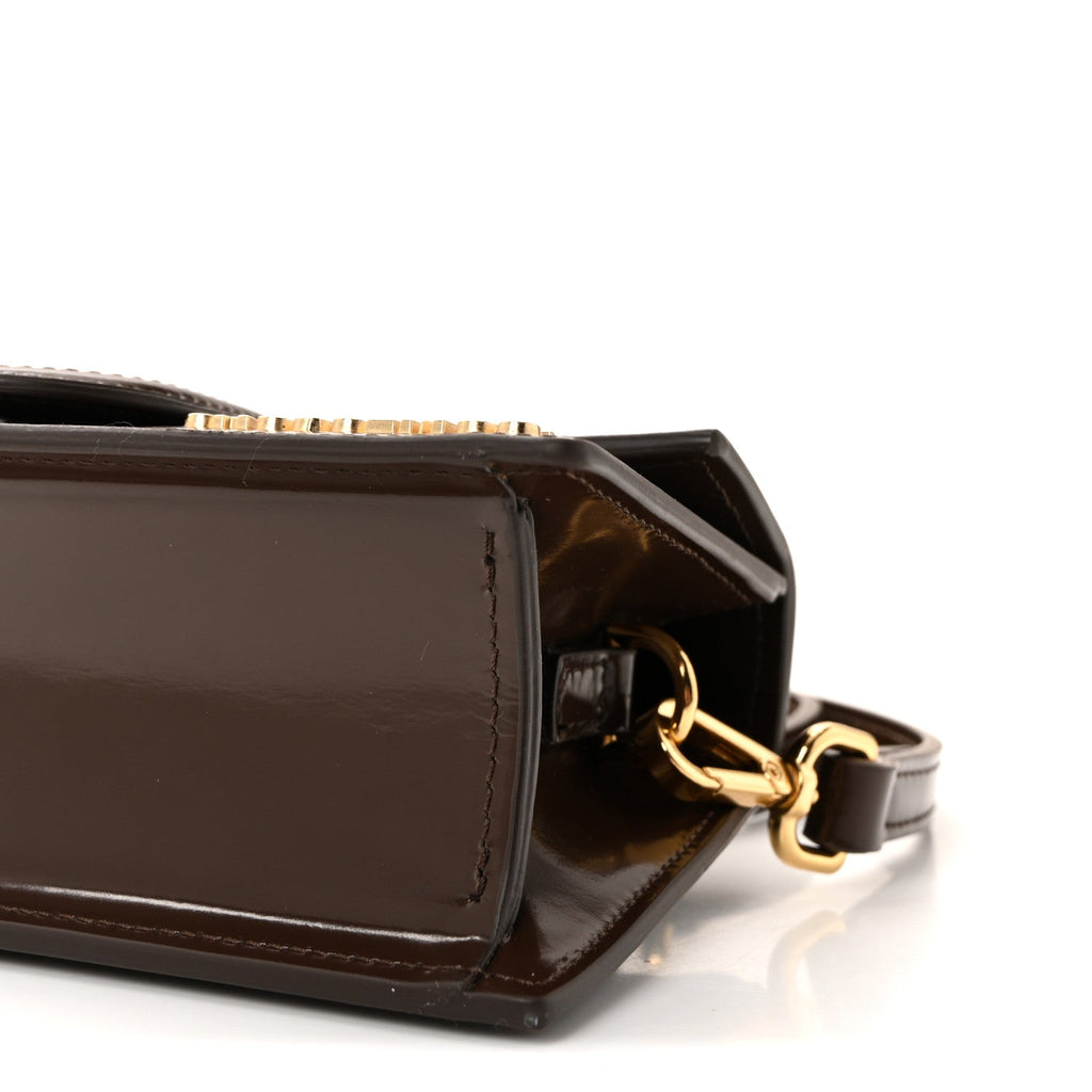Smooth Calfskin Le Bambino Dark Brown