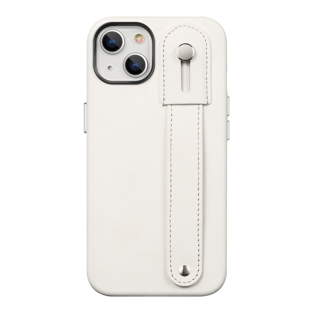 SAHARA - Indy Series Genuine Leather FingerGrip Case - iPhone 15 Plus - CP00452 CP00453