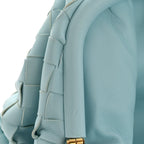 Nappa Maxi Intrecciato The Pouch Oversized Clutch Teal Washed