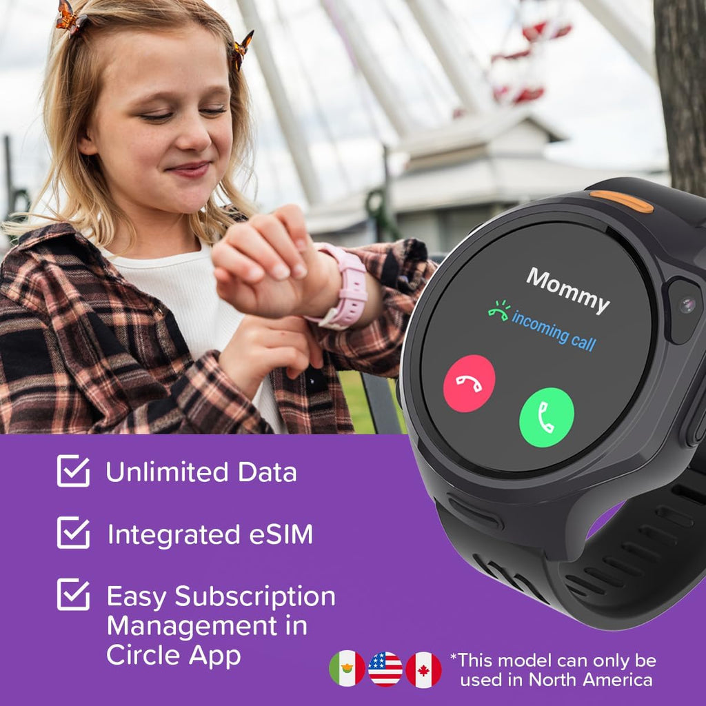 myFirst Fone R2 Kids Smartwatch with eSIM, AMOLED 1.3'' (Cotton Candy)