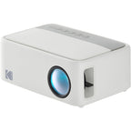 KODAK FLIK X1 100” Mini Projector, Portable Pico Projector with Remote & 2W Speakers
