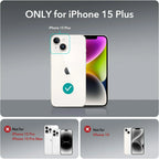 Entronix Case Compatible with iPhone 15 Plus - Triple-Layer Heavy Duty Protection