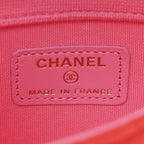Jersey Quilted Micro Mini Flap Red