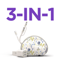 30W USB-C PD Charging Kit with Travel Pouch - Floral