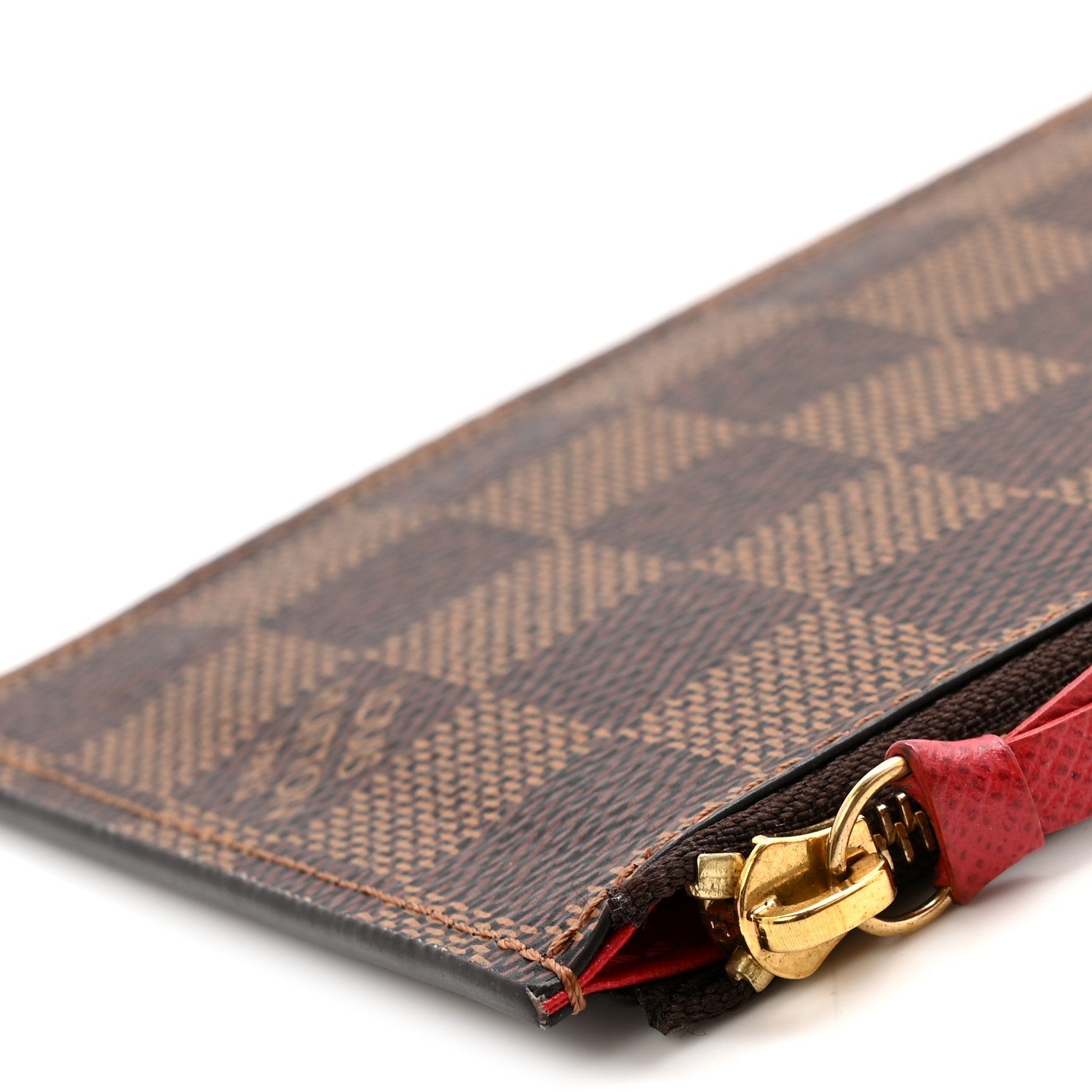 Damier Ebene Pochette Felicie Chain Wallet