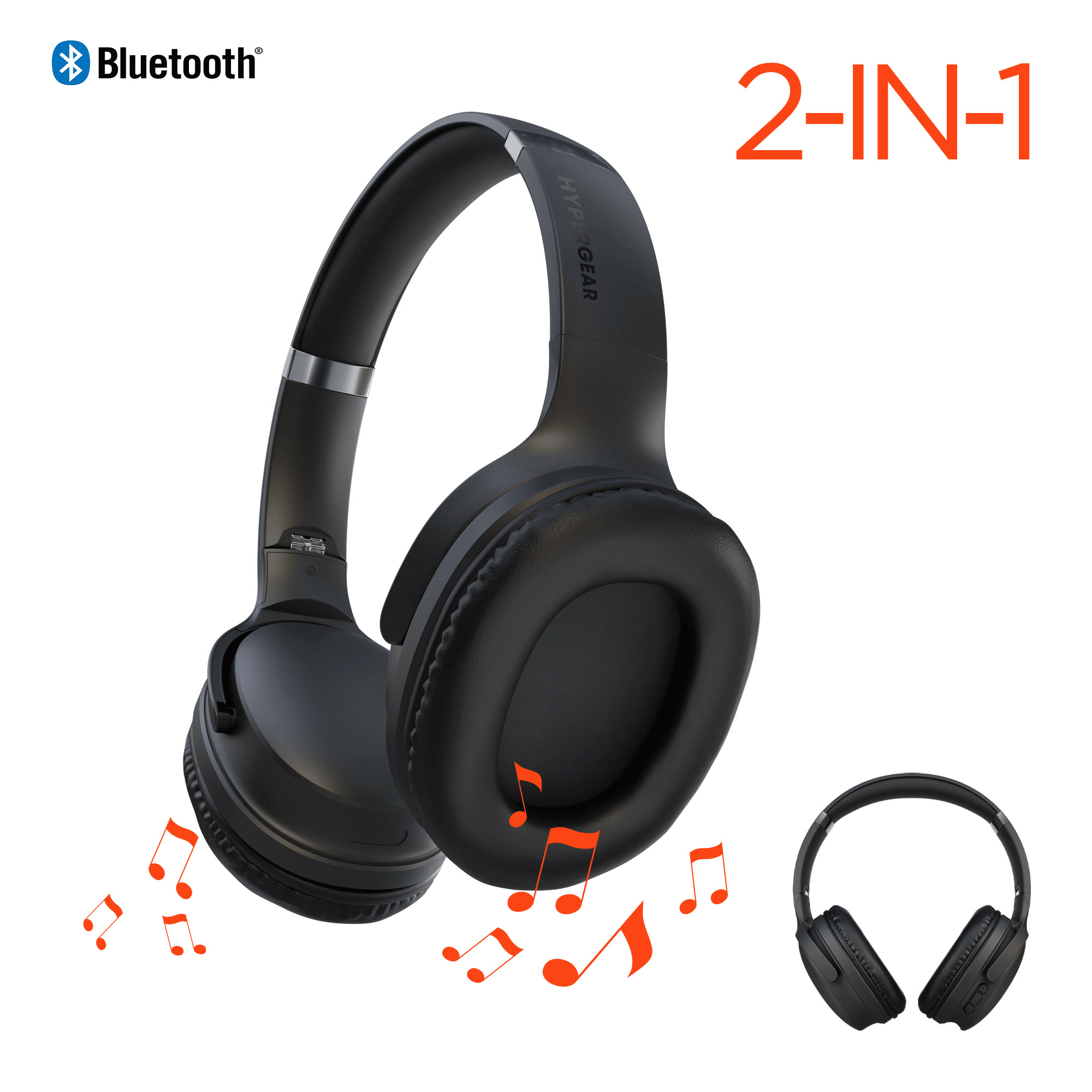 Flip 2-in-1 Headphones Plus Speaker