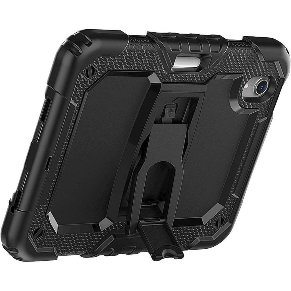SAHARA - Raider Series Heavy Duty Kickstand Case - Apple iPad mini (A17 Pro) and Apple iPad mini (6th Generation 2021)