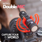 Movo DoubleMic V2 Dual Capsule Shotgun Microphone