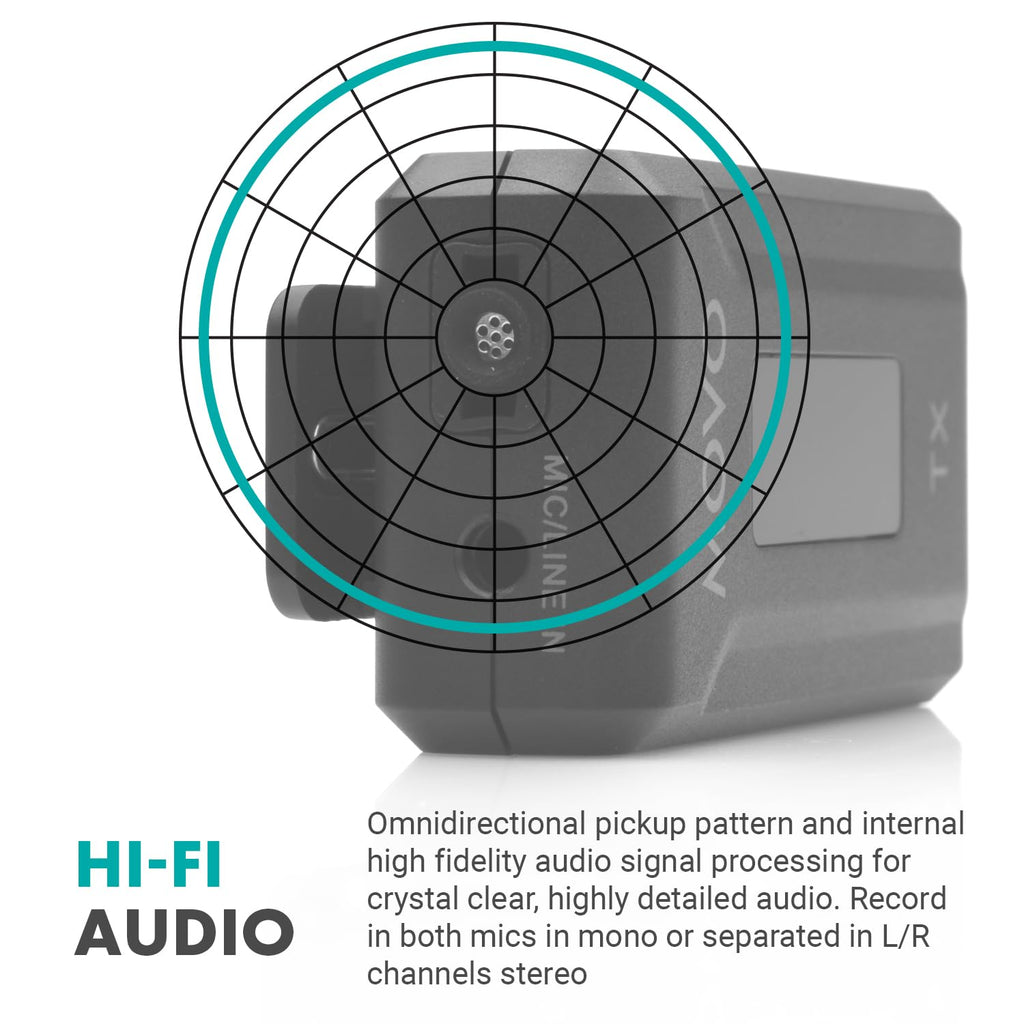 Movo WMX-2-C-DUO USB-C Dual Wireless Lav Mics