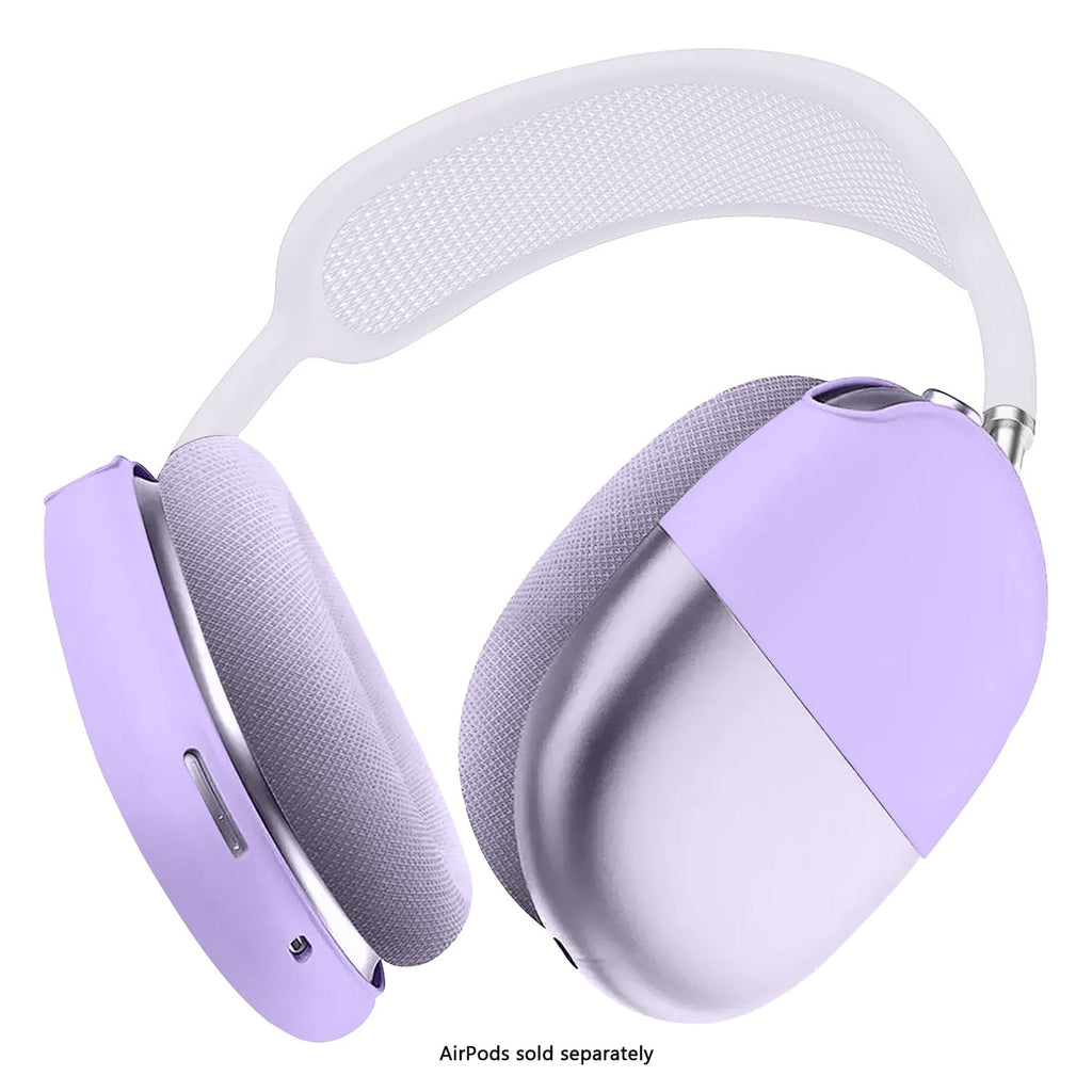 SAHARA - Liquid Silicone Cover Case for Apple AirPods Max - Purple Orchid