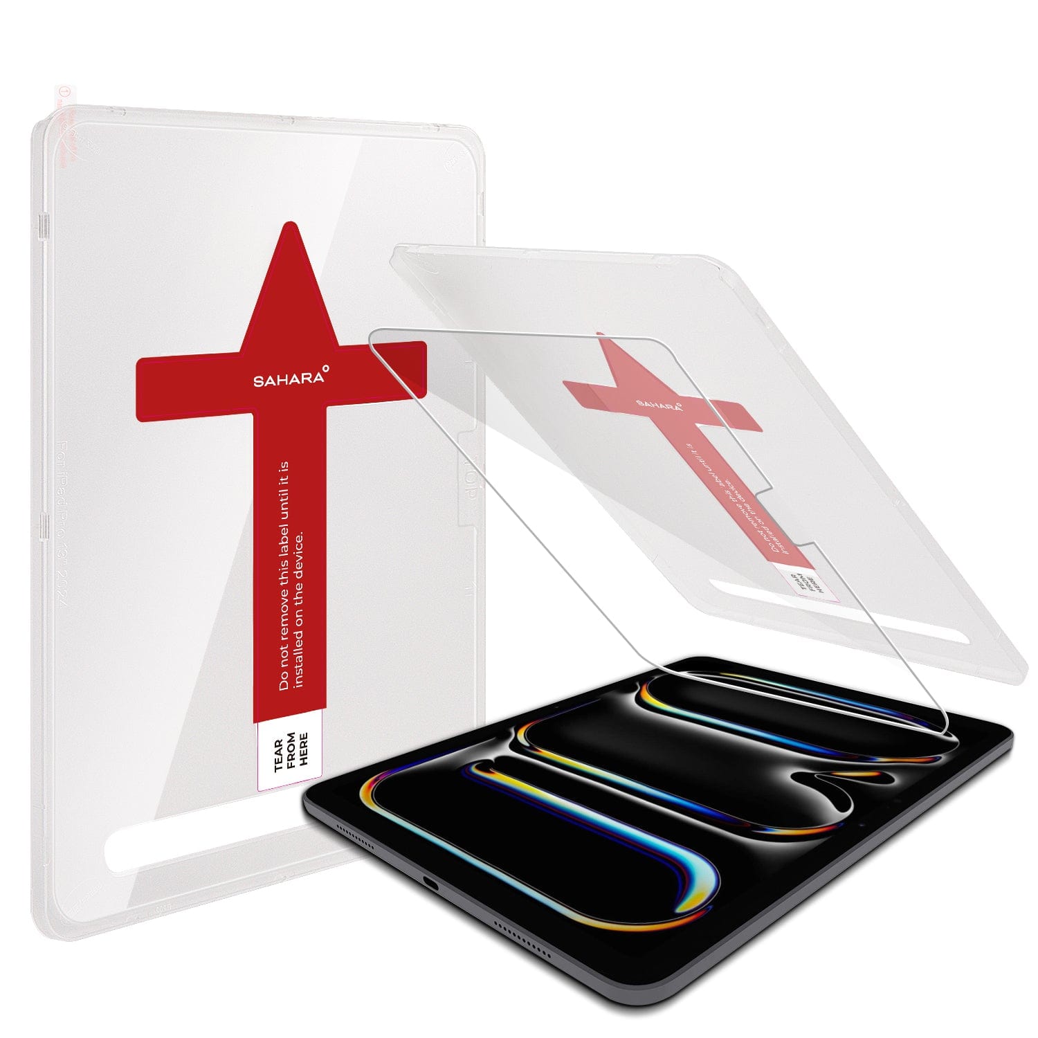 SAHARA - ZeroDamage Ultra-Strong Tempered Glass Screen Protector - iPad Pro 13" M4