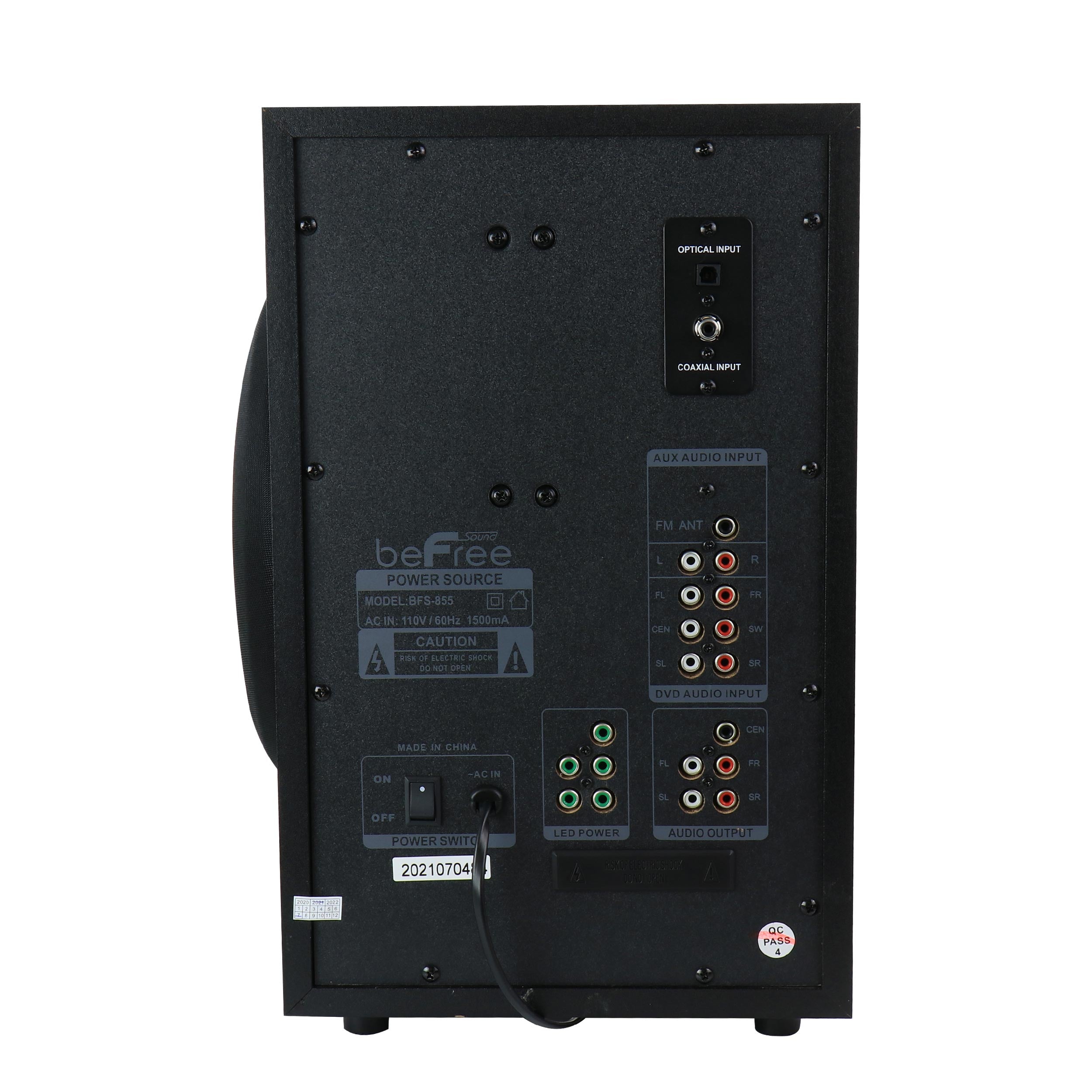 5.1 Channel Surround Sound Bluetooth Speaker System