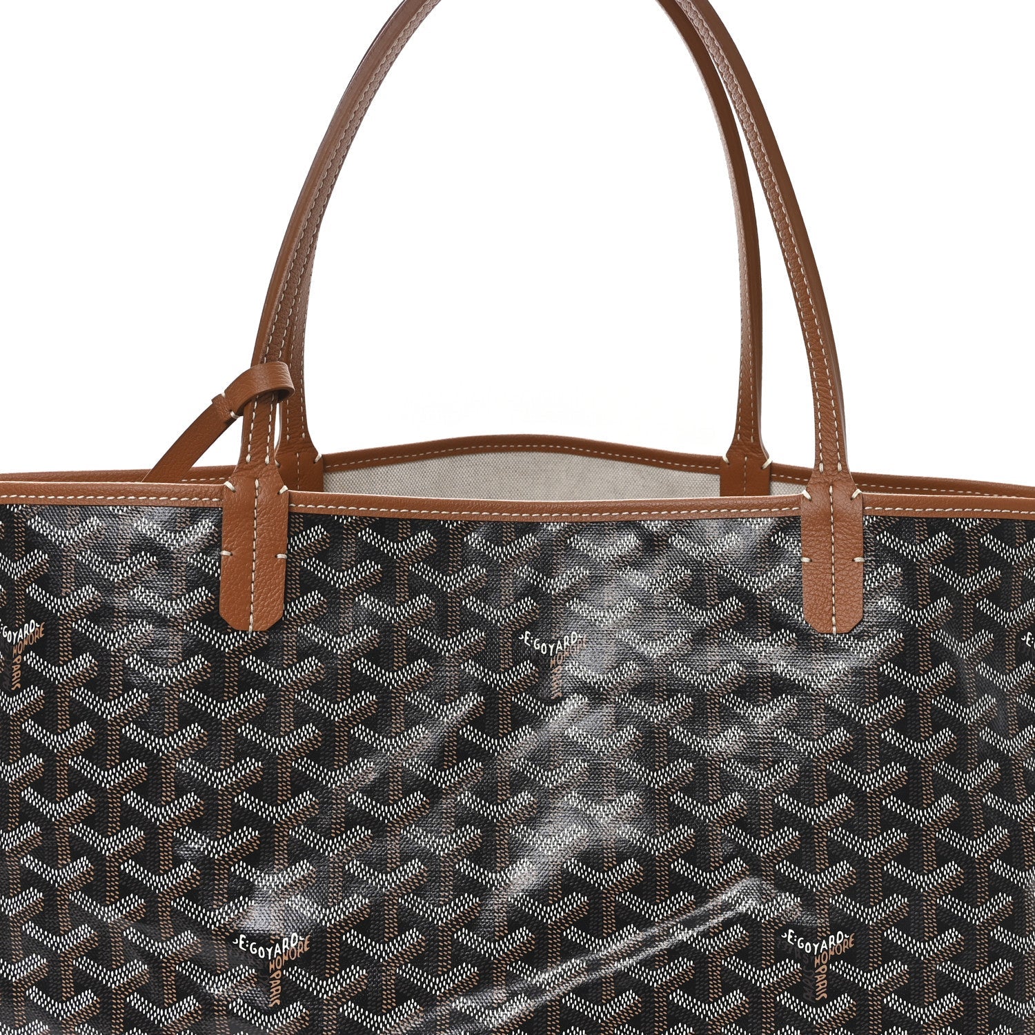 Goyardine Saint Louis GM Black Gold