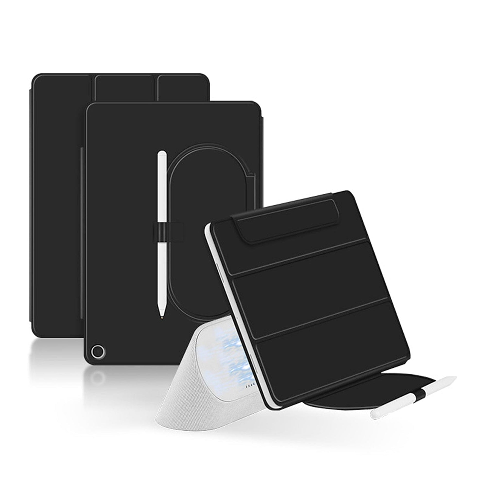 SAHARA - AirShield Tri-Fold Folio Case for Google Pixel Tablet - Black