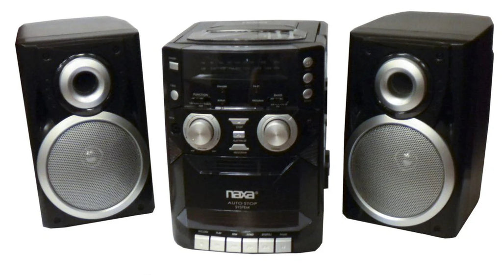 Portable CD Player with AM FM Stereo Radio Cassette Player and Recorder